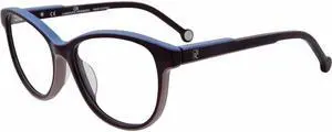 CAROLINA HERRERA-VHE800K 07C4 Cateye Eyeglasses Purple