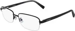 NAUTICA-N7301 005 Rectangle Eyeglasses Satin Black