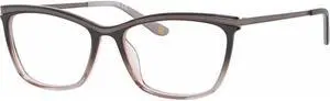 LIZ CLAIBORNE-L 638 0HAQ Rectangle Eyeglasses Gray Pink