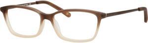 BANANA REPUBLIC-CATE/N 0YZ4 Rectangle Eyeglasses Matte Brown