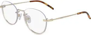 DKNY-DK1000 272 Round Eyeglasses Taupe