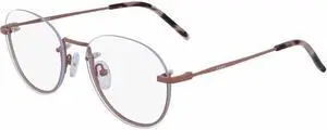DKNY-DK1000 608 Round Eyeglasses Mauve