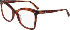 MCM-MCM2707 239 Cateye Eyeglasses Havana/Red