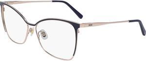 NEW MCM 2139 424 Blue & Gold Eyeglasses 57mm with MCM Case