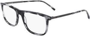 LACOSTE-L2871 219 Rectangle Eyeglasses Havana Gray