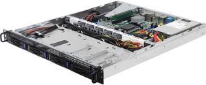 ASRock Rack 1U4LW-B650/2L2T 1U Rackmount Server Barebone AMD AM4 Ryzen PGA1331 4x3.5 HDD 400W PSU 10G LAN