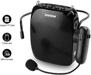 Zoweetek  Portable Rechargeable Mini Voice Amplifier Wireless little bee teacher class outdoor guide special megaphone portable megaphone card