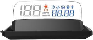 OBD2 car head-up display digital car display suitable for cars with OBD2 interface