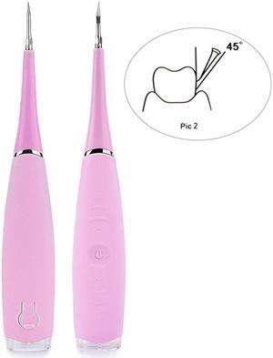 Dental calculus flushing device, dental care cleaning device, electric cleaning device, second generation tooth cleaning device, Rechargeable Portable Oral irrigator for Travel & Home-Pink