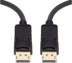 DisplayPort Cable 10ft(3m) DP Cable- [4K@60Hz] Display Port Cable High Speed DisplayPort to DisplayPort Cable for PC, Laptop, TV etc - (DP to DP Cable) Black (10Ft)