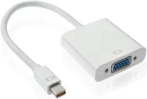 SAKOSE Mini Displayport To VGA Cable Adapter Male - Female Thunderbolt Video Display Converter SAKOSE Mini Displayport To VGA Cable Adapter Male - Female Thunderbolt Video Display Converter