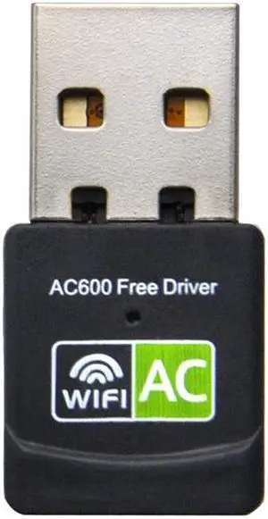 SAKOSE RTL8811 chip high-performance USB WiFi adapter 600Mbps AC600 dual-band 2.4G/5G 802.11ac 5dBi antenna wireless network WiFi dongle