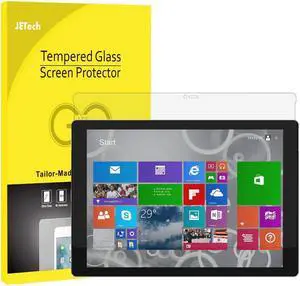 SA JETech Screen Protector for Microsoft Surface Pro 3 12-Inch (Not for Surface 3 10.8-Inch), Tempered Glass Film