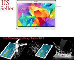 SA Tempered Glass Screen Film For Samsung Galaxy Tab 4 10.1" SM-T530 Tablet Gift