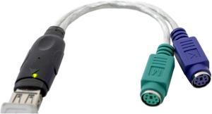 SA BT-2000 USB (Male) to PS2 (Female) Adapter