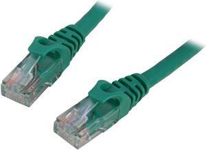 SA C6EB-7G 7 ft. Cat 6 Green Enhanced 550MHz Patch Cables 7 feet (2 network cables per pack)
