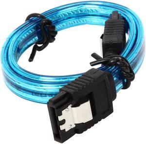 SA SATA-318UVB 1.5 ft. Serial ATA III SATA III 6Gbps Cable w/Locking Latch  1.5 feet long. (2 per pack)