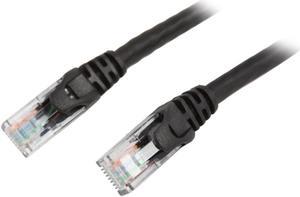 SA C6EB-5K 5 ft. Cat 6 Black Enhanced 550MHz Patch Cables (2 cables per package)