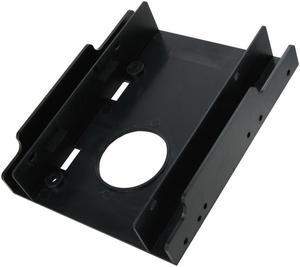 Bracket-35225 2.5" HDD/SSD Mounting Kit For 3.5" Drive Bay or Enclosure (2 brackets per package)