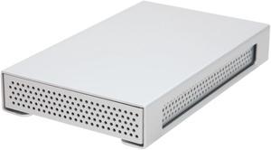 SA HD7-Limited Aluminum 2.5" Silver SATA USB 2.0/e-SATA/Firewire 400 & 800 External Enclosure