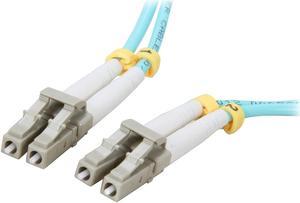 SA AQ-LL15 49.21 ft. 15Meter Aqua Fiber Optic (10Gbs) LC/LC MultiMode 50/125 Cable M-M - OEM