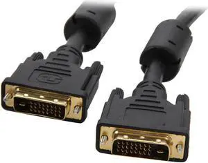 SA DVI-D25 Male to Male DVI-D Dual-Link Digital Cable w/Ferrites