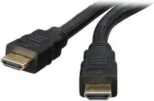 SA HM14-75K 75 ft. Black HDMI male to HDMI male High Speed HDMI Male to Male Cable with Ethernet Male to Male