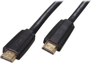 SA  HM14-15K 15 ft. Black HDMI Male to Male HDMI High Speed Male to Male Cable with Ethernet Male to Male