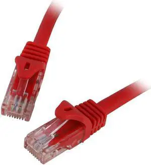 SA C6EB-75R 75 ft. Cat 6 Red Enhanced 550MHz Patch Cables