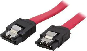 SA  SATA-118C 1.5 ft. Serial ATA-150/300 Cable w/ Locking Latch