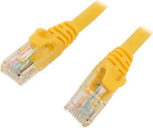 SA C6EB-7Y 7 ft. Cat 6 Yellow Enhanced 550MHz Patch Cables (2 cables per package)