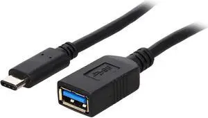 SA U3CA-005MF Black USB 3.1 GEN1 Cable USB Type-C to USB 3 Type-A Female