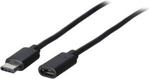 SA U2CM-005MF Black USB2.0 Cable USB Type-C to Micro USB Female 15CM Cable adapter