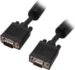 SA VGA-6MF 6 ft. VGA Male to VGA Female Cable with Ferrites