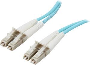 SA AQ-LL25 82.02 ft. 25Meter Aqua Fiber Optic (10Gbs) LC/LC MultiMode 50/125 Cable M-M - OEM