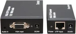 SA VGA UTP Extender 1x1 Splitter w/ Audio