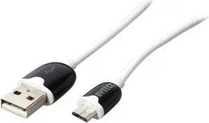 SA U2MC-WH White Spiral Spring Charger & Sync Cable