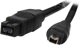 SA FW9403K 3 ft. 9pin to 4pin FireWire 800(IEEE1394b) Cable Male to Male