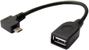SA MICROUSB-OTG Micro USB Male to USB Female OTG Adaptor Cable M-F