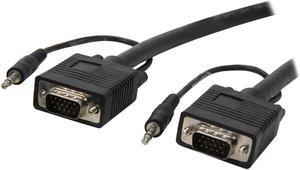 SA  SVST-6 6 ft. SVGA w/3.5mm Stereo male to male Cable