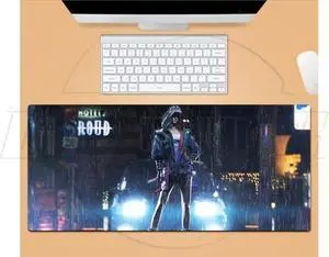 Cyber-Punk 2077 anime Mouse Pad Large Size with Stitched Edges Non-Slip Rubber Suitable for Laptops Desktop Computers Oversized Mouse Pads Gaming Mouse Pads 0.12“ x 35.40” x 15.70“ Game mousepad Cyber-Punk 2077 anime Mouse Pad Large Size with Stitched Edges Non-Slip Rubber Suitable for Laptops Desktop Computers Oversized Mouse Pads Gaming Mouse Pads 0.12“ x 35.40” x 15.70“ Game mousepad