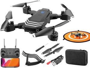 SA LS11 RC Drone 4K With Camera HD Mini Foldable  Quadcopter + Landing Pad , FPV Live Video, 3Dexperience, Gesture Control, Trajectory Flight, G-Sensor, Videoproduction, Headless Mode