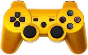 Sakose 2.4GHz 7 Colors Wireless Bluetooth Game Controller For Sony PS3 Ergonomics Controller Joystick Gamepad For Playstation 3 Pink  (Not Official Controller)
