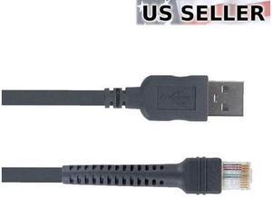 10FT USB Cable for Symbol Barcode Scanner LS2208 LS4208 LS1203 LS4328 and More