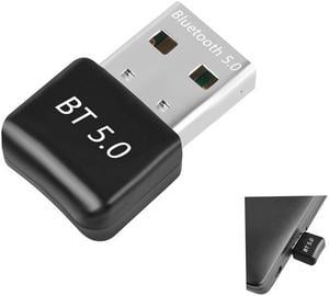 Hannord Wireless USB Bluetooth Adapter 5.0 for Computer Mini Bluetooth Dongle Music Adapter PC Bluetooth Receiver Transmitter Compatible with Windows 7/8/8.1/10