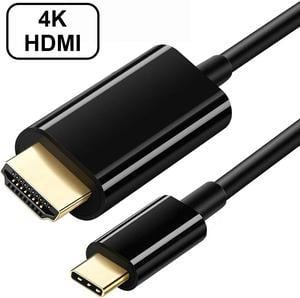  HDMI to USB C Adapter Cable 4K60Hz 6.6FT, HDMI Source Input to  USB Type C Output Display Converter, HDMI 2.0 Compatible with Xreal Air,  Nreal Air, Steam Deck Dock, PS5, Xbox