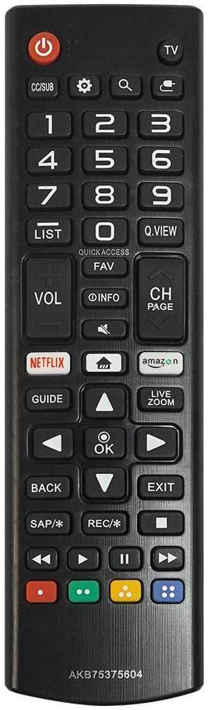 Hannord Universal Remote Control for LG Smart TV Remote Replacement Compatible All LG LCD LED OLED UHD HDTV 3D 4K Smart TVs Models AKB75375604
