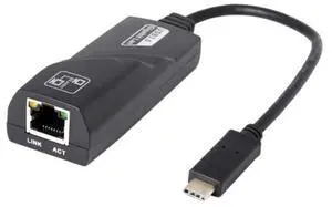 Hannord Ethernet Network Adapter, USB to RJ45 LAN Wired Adapter Plug and Play Type-C 1000M, Compatible with MacBook Steam Deck Laptop, Switch, Windows