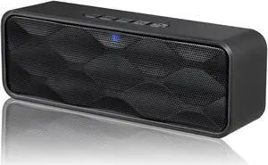 Portable wireless Bluetooth speakers, Portable 4.2 Wireless Speaker EDR Stereo with Loud HD Audio and Bass, Built-In Mic, FM Radio, 12H Playtime , TF Card , Dual Driver for Indoor & Outdoor Use Portable wireless Bluetooth speakers, Portable 4.2 Wireless Speaker EDR Stereo with Loud HD Audio and Bass, Built-In Mic, FM Radio, 12H Playtime , TF Card , Dual Driver for Indoor & Outdoor Use
