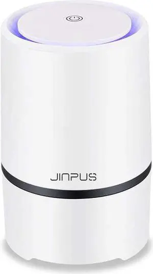 JINPUS Air Purifier Small Air Cleaner for Home with HEPA Filter, 2020 Upgraded Low Noise Portable Air Purifiers GL-2103 (white) JINPUS Air Purifier Small Air Cleaner for Home with HEPA Filter, 2020 Upgraded Low Noise Portable Air Purifiers GL-2103 (white)